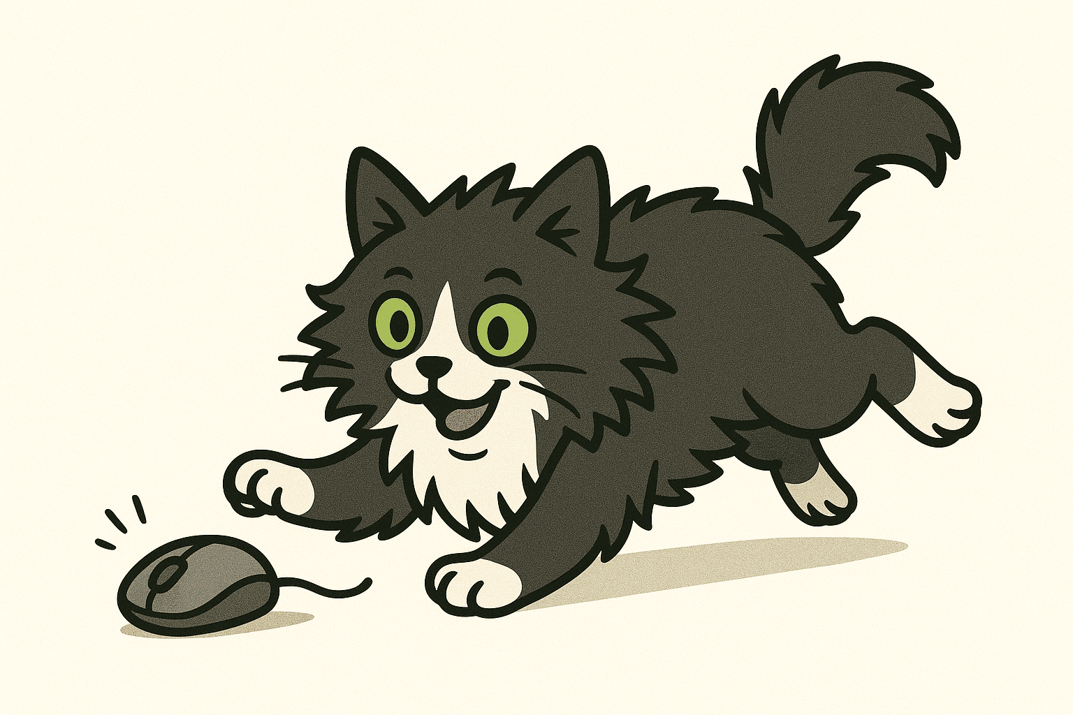 gaugabgo cat chasing mouse large